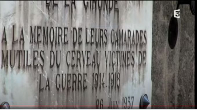 Stèle  cimetière Cadillac capture écran 2014