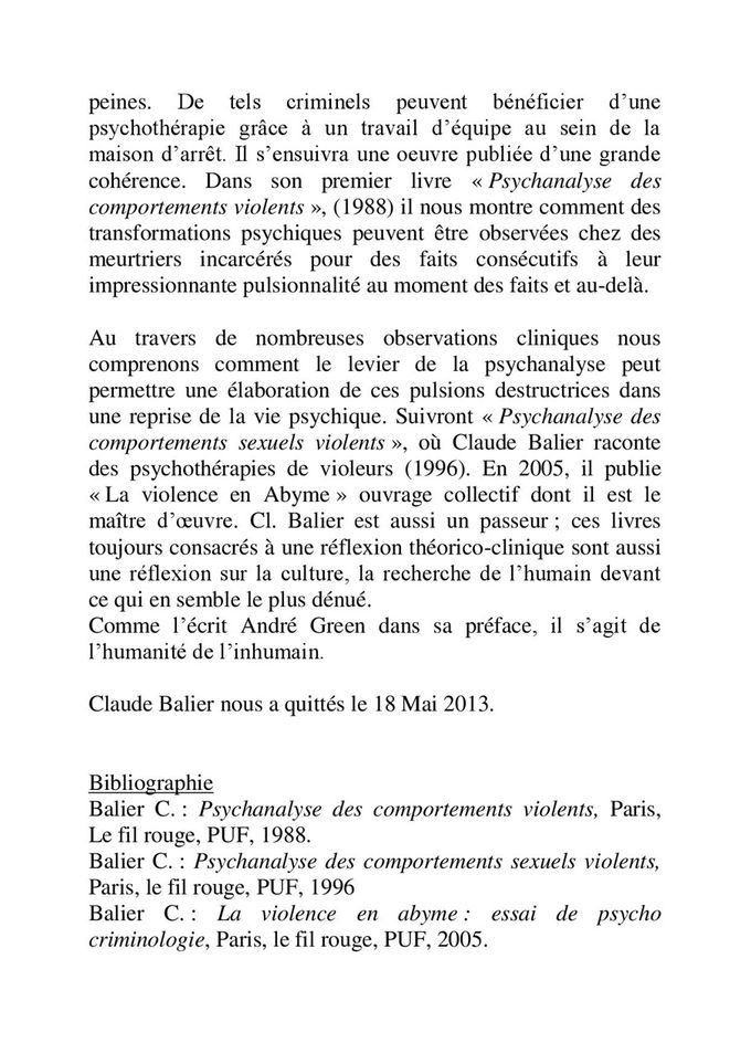 article de Dominiqie Diatkine 7/06/2020