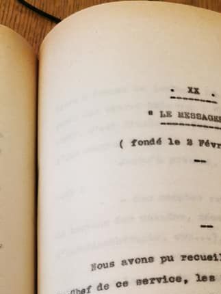 thèse Benoiston thèse de médecine de Jean Benoiston, ancien interne à fleury les aubrais et élève de Georges Daumezon. La thèse contient nombre d'extraits de journaux produits par les patients des services de divers établissements, dont Maison-Blanche !