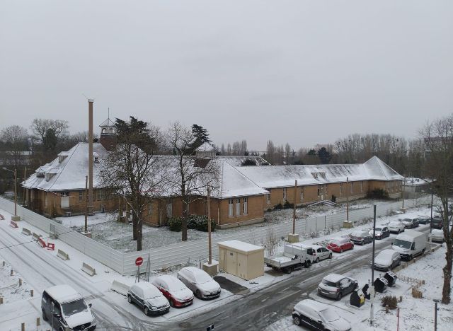 Sanatorium sous la neige 10/02/2021 photo Jean Pierre