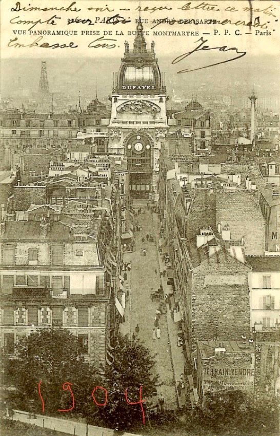 DUFAYEL, 1904, Aimée y travailla avant de venir à Maison Blanche, 
